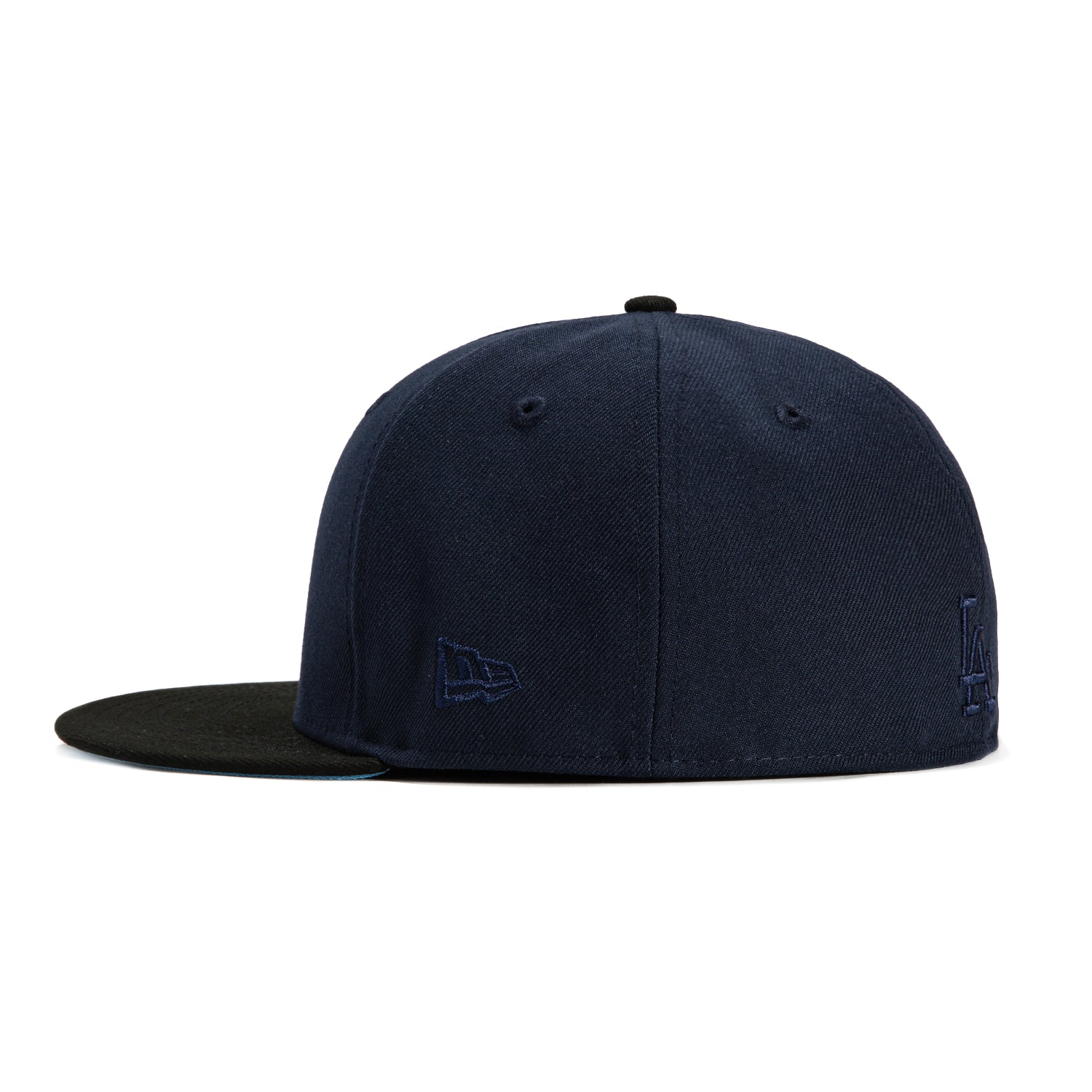 New Era 59Fifty Los Angeles Dodgers 40th Anniversary Fire Pack Snapback Hat with Stadium Patch - Navy & Black Colorway for Baseball Games & Streetwear Fashion