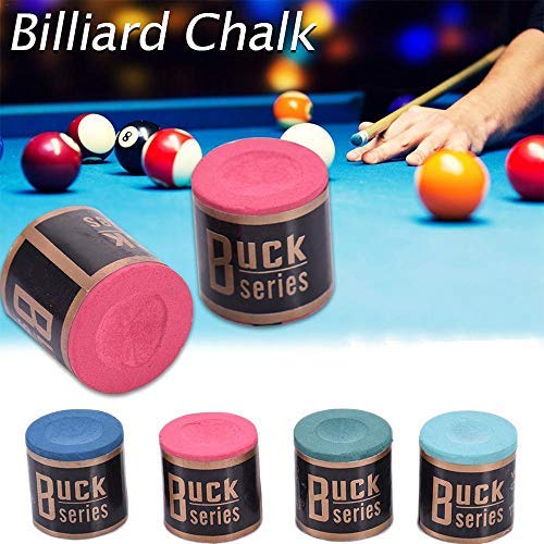 Premium Billiard Chalk for Pool & Snooker - Blue High-Grip Cue Tip Chalk for Improved Accuracy | Essential Billiards Accessory for Professional & Home Game Rooms
