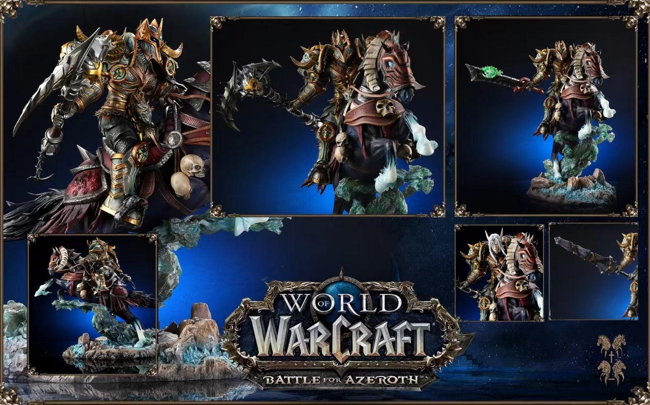 Four Horsemen Studio Death Knight Action Figure - Black Knights Collectible Model for Display & Gaming Enthusiasts | Perfect for Warhammer & Fantasy RPG Scenes