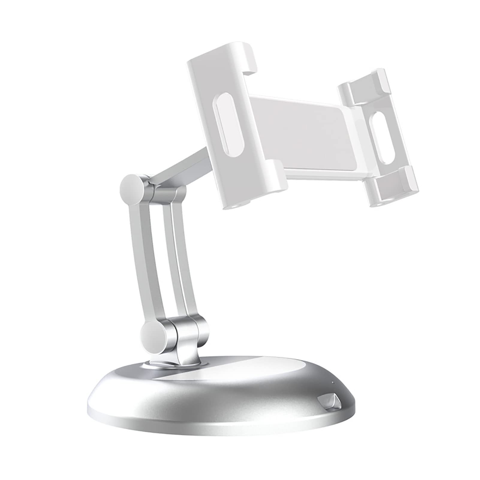 Portable Adjustable Phone Stand Holder for iPhone, iPad, Tablet - Foldable Desktop Stand for Office, Home, Watching Videos & Live Streaming - 2 Pack Universal Mobile Device Stand