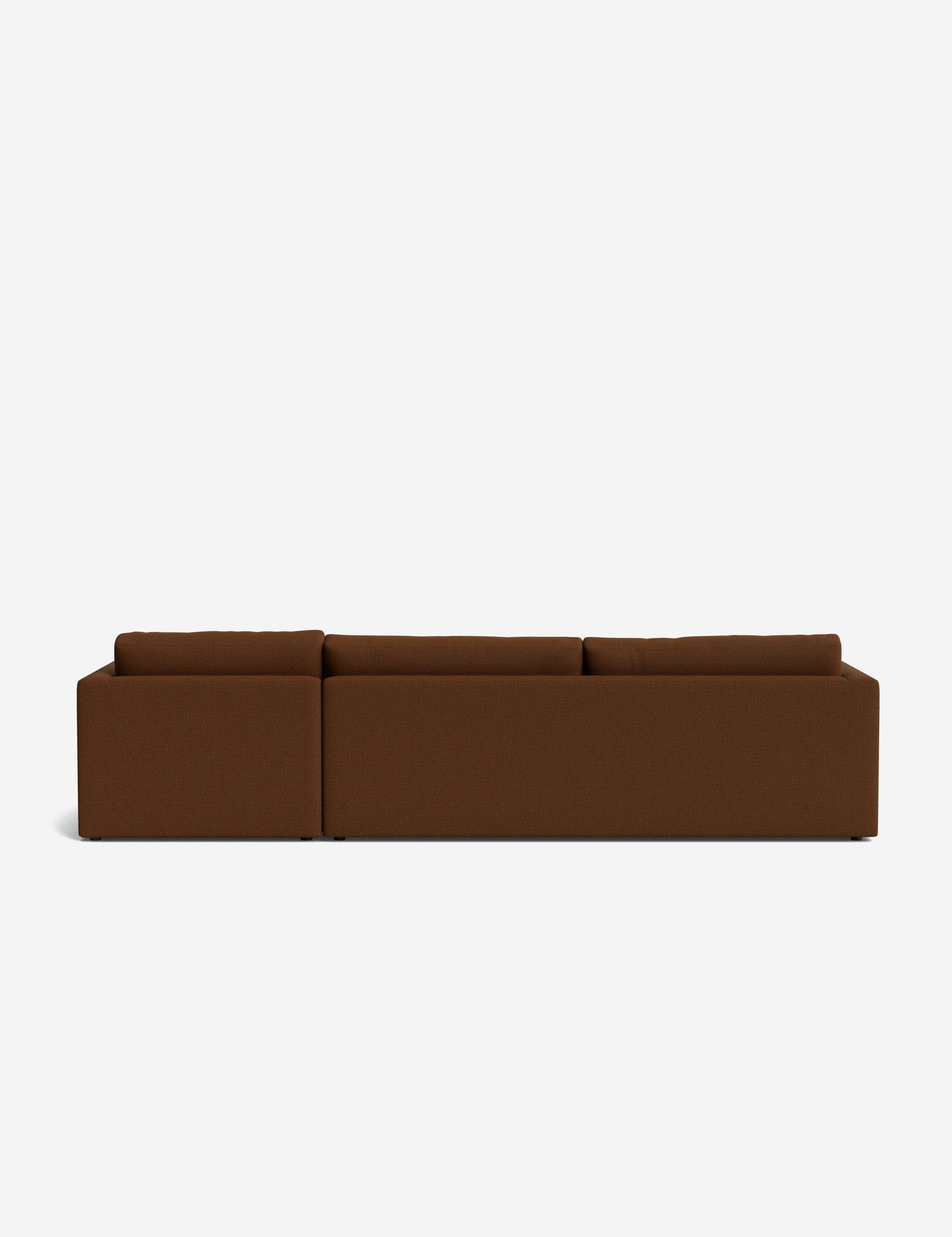 Durham Chaise Sectional Sofa - Modern L-Shaped Couch with Chaise Lounge | Comfortable Fabric Upholstery for Living Room, Family Room & Home Theater