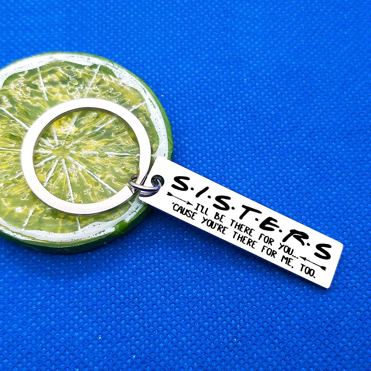 Best Sister Gifts - Friendship Keychain for Women 