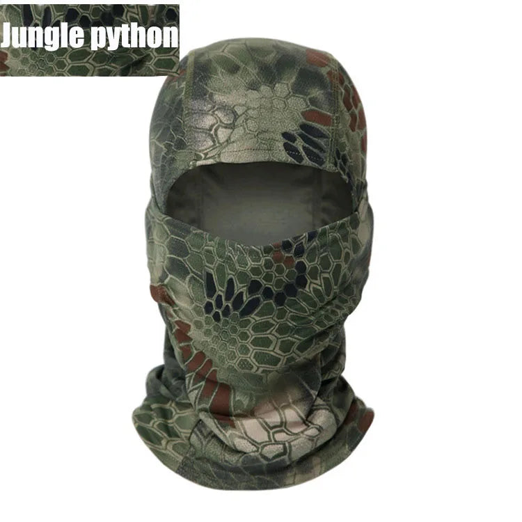 All Season Tactical Nylon Balaclava - Windproof & Breathable Face Mask for Skiing, Motorcycling & Outdoor Sports