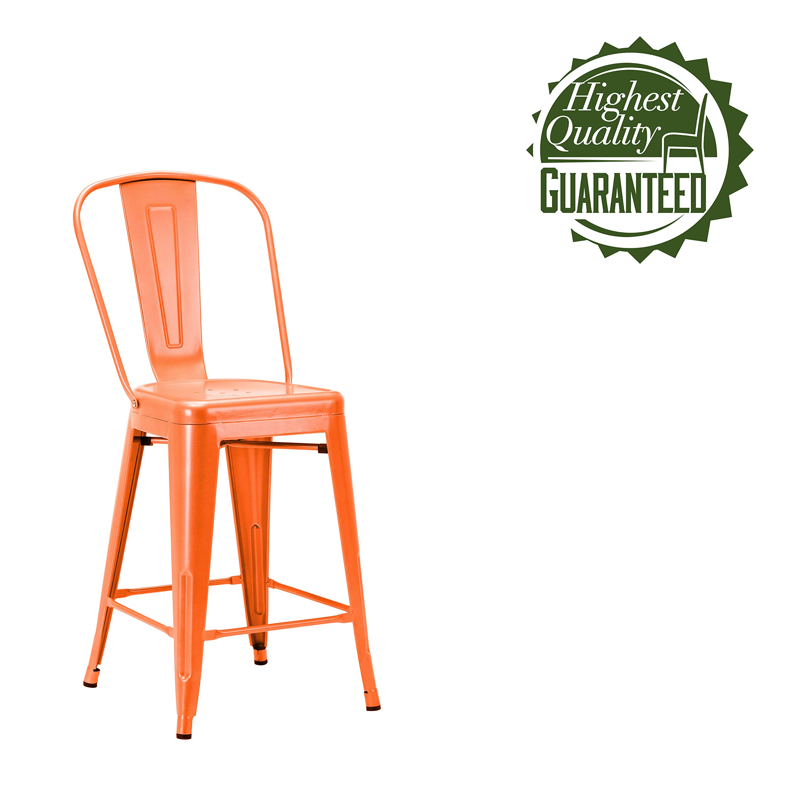 Porthos Home Xan 4-Piece Metal Counter Stool Set - 41