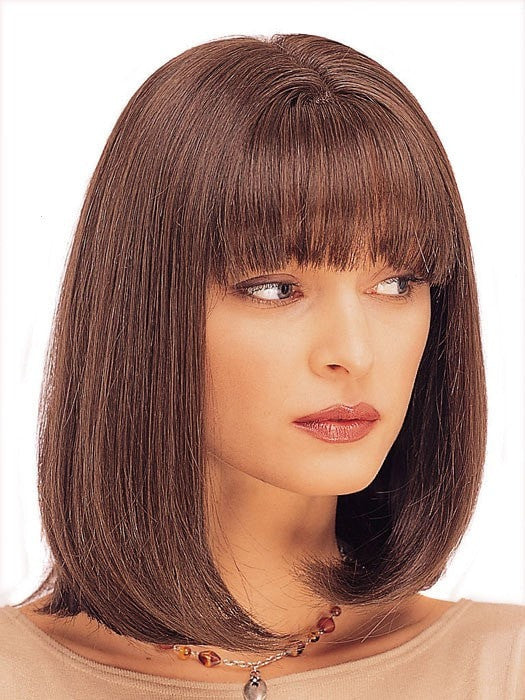 Celine Synthetic Wig with Mono Top - Natural Looking Heat Resistant Hairpiece for Cosplay, Parties & Daily Wear