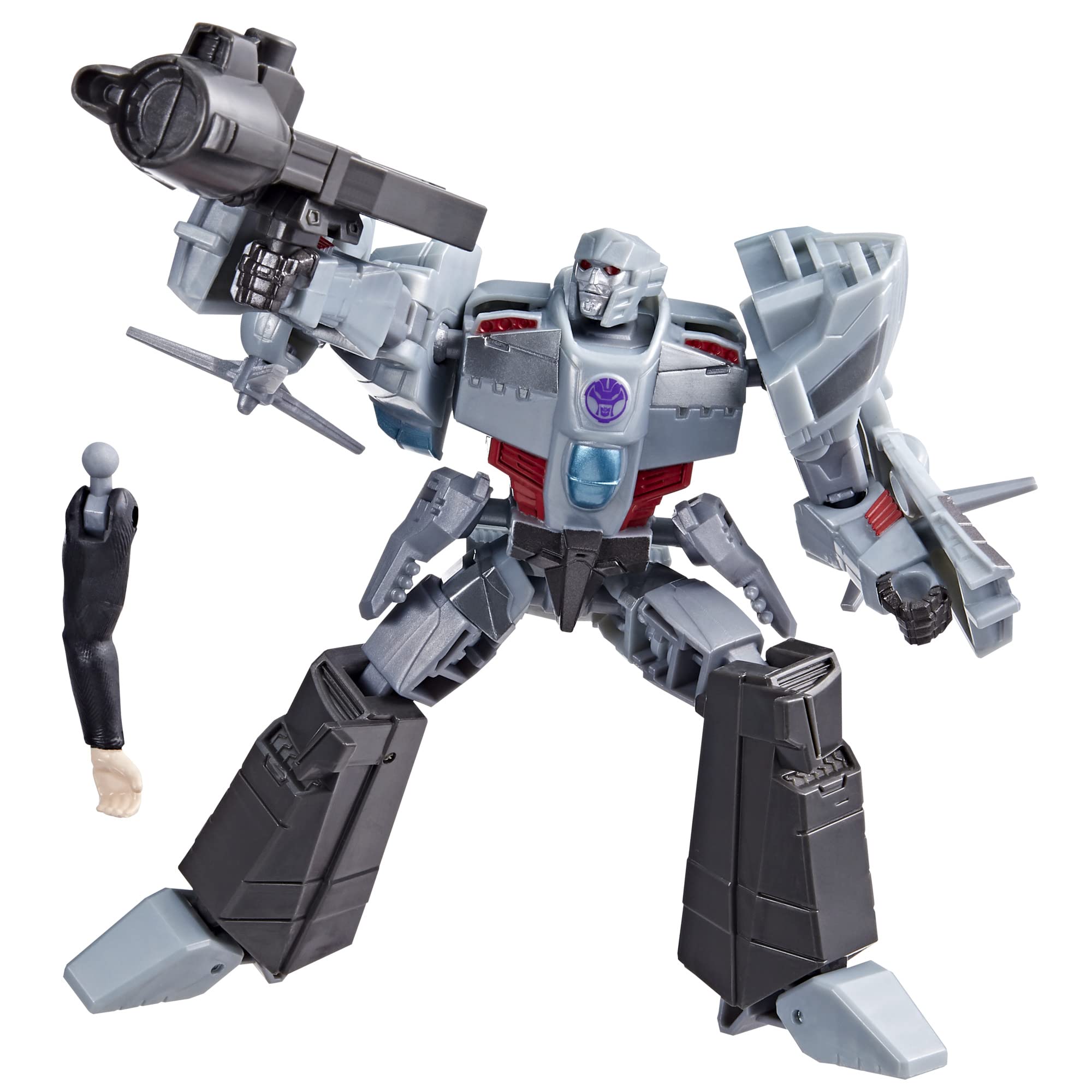 Transformers EarthSpark Deluxe Class Megatron 5-Inch Action Figure - Robot Toy for Kids Ages 6+ | Collectible, Battle Play, Gift for Boys & Girls | Perfect for Birthday, Christmas & Role-Playing Games