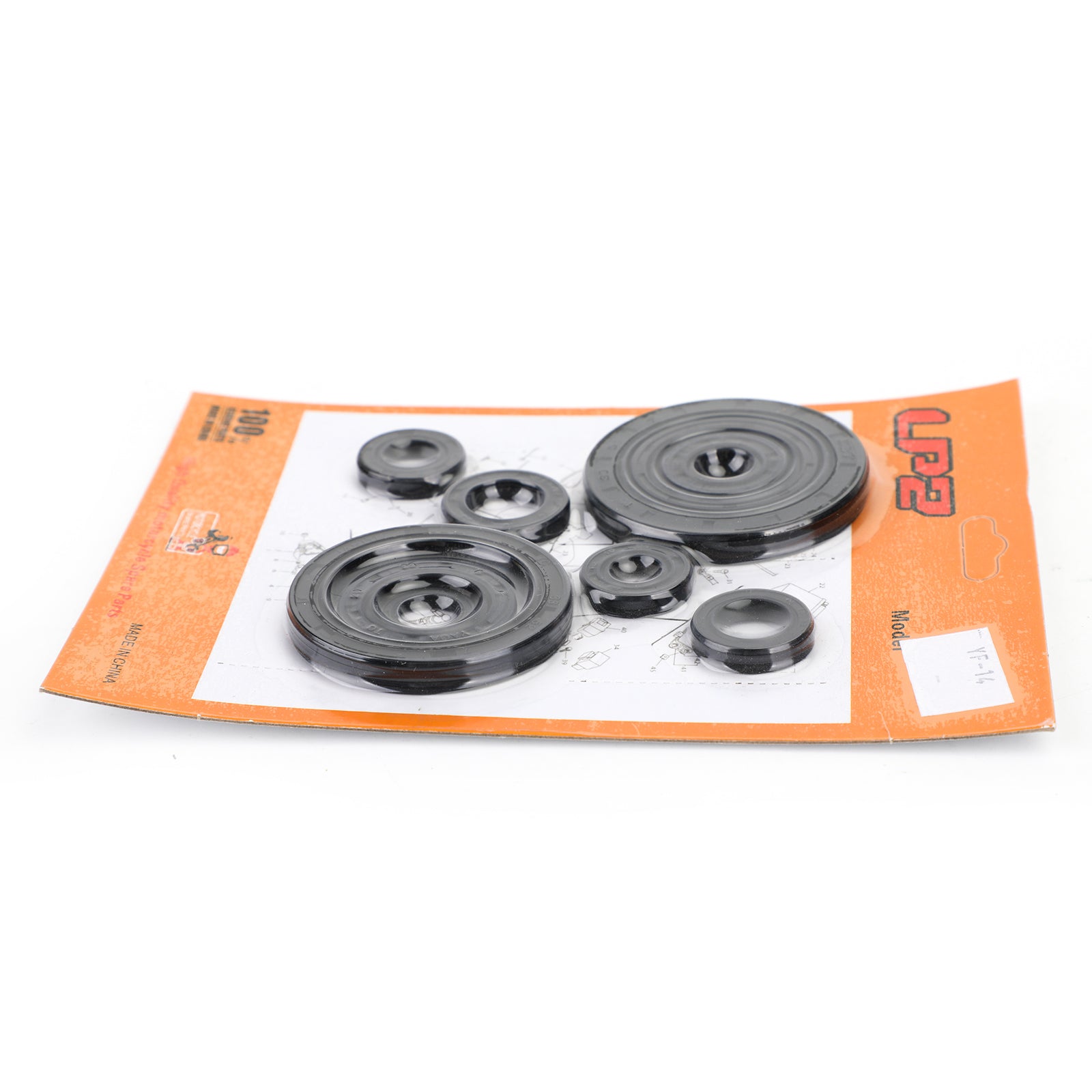 10-Piece Engine Oil Seal Kit Set Compatible with Honda CRF250R (2004-2009) & CRF250X (2004-2017) - Replacement Seals for Motorcycle Engine Maintenance & Repair