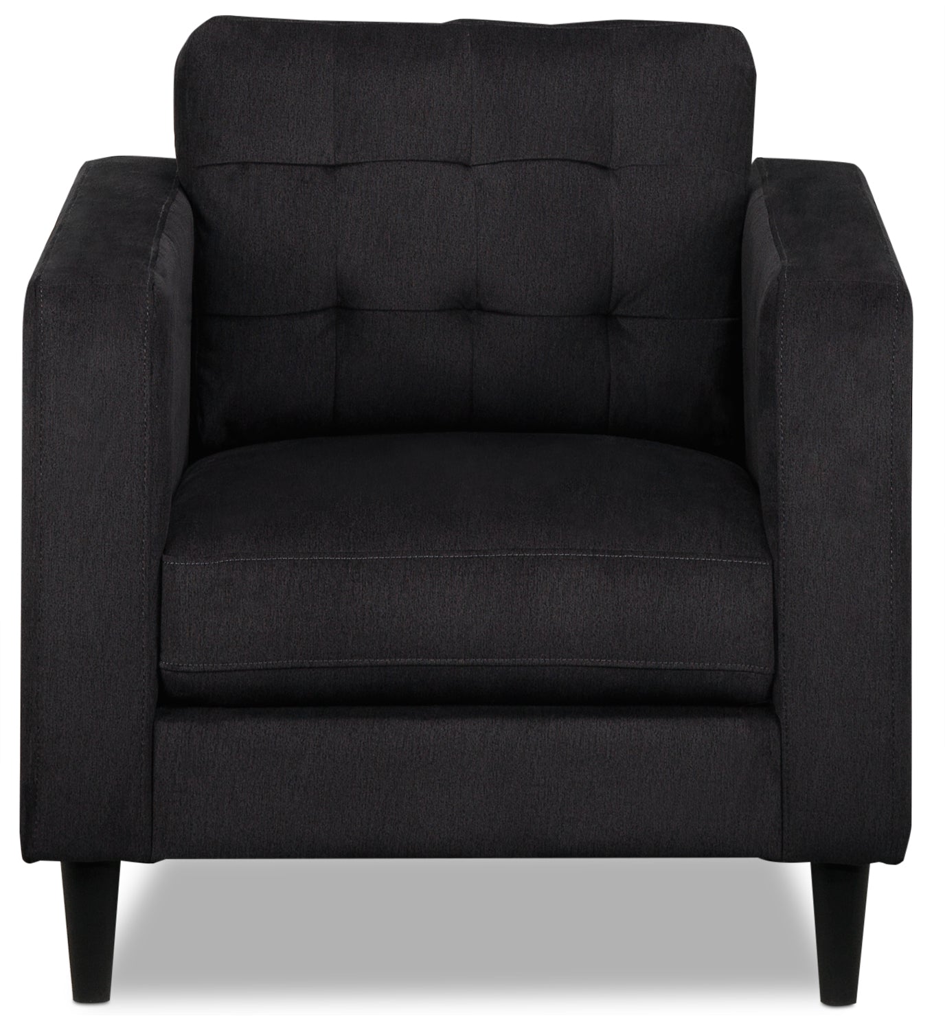 Anthena Chair - Charcoal Gray Modern Accent Chair for Living Room, Bedroom, or Office - Stylish and Comfortable Seating Solution