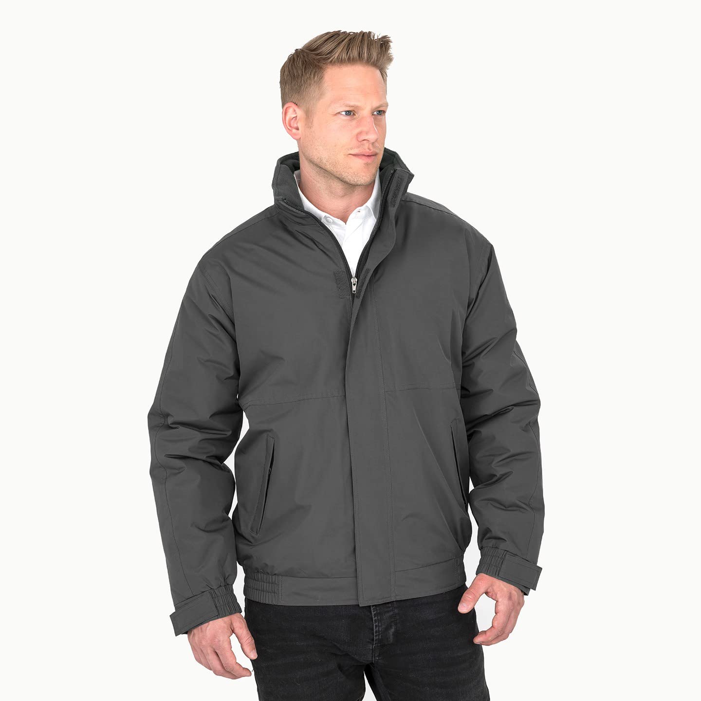 Men's Core Channel Jacket - Lightweight Water-Resistant Windbreaker for Outdoor Activities & Casual Wear