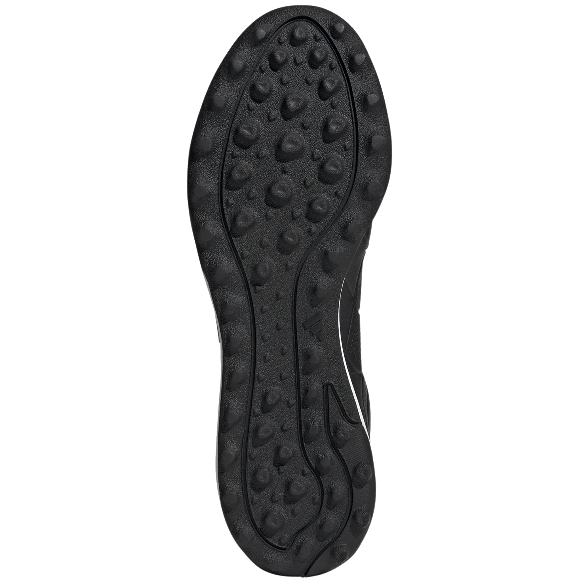 Adidas Copa Pure 2 League Turf TF Soccer Cleats - Black/Carbon/Gold Metallic - Men's Football Shoes for Artificial Grass - Perfect for Training & Matches on Turf Fields