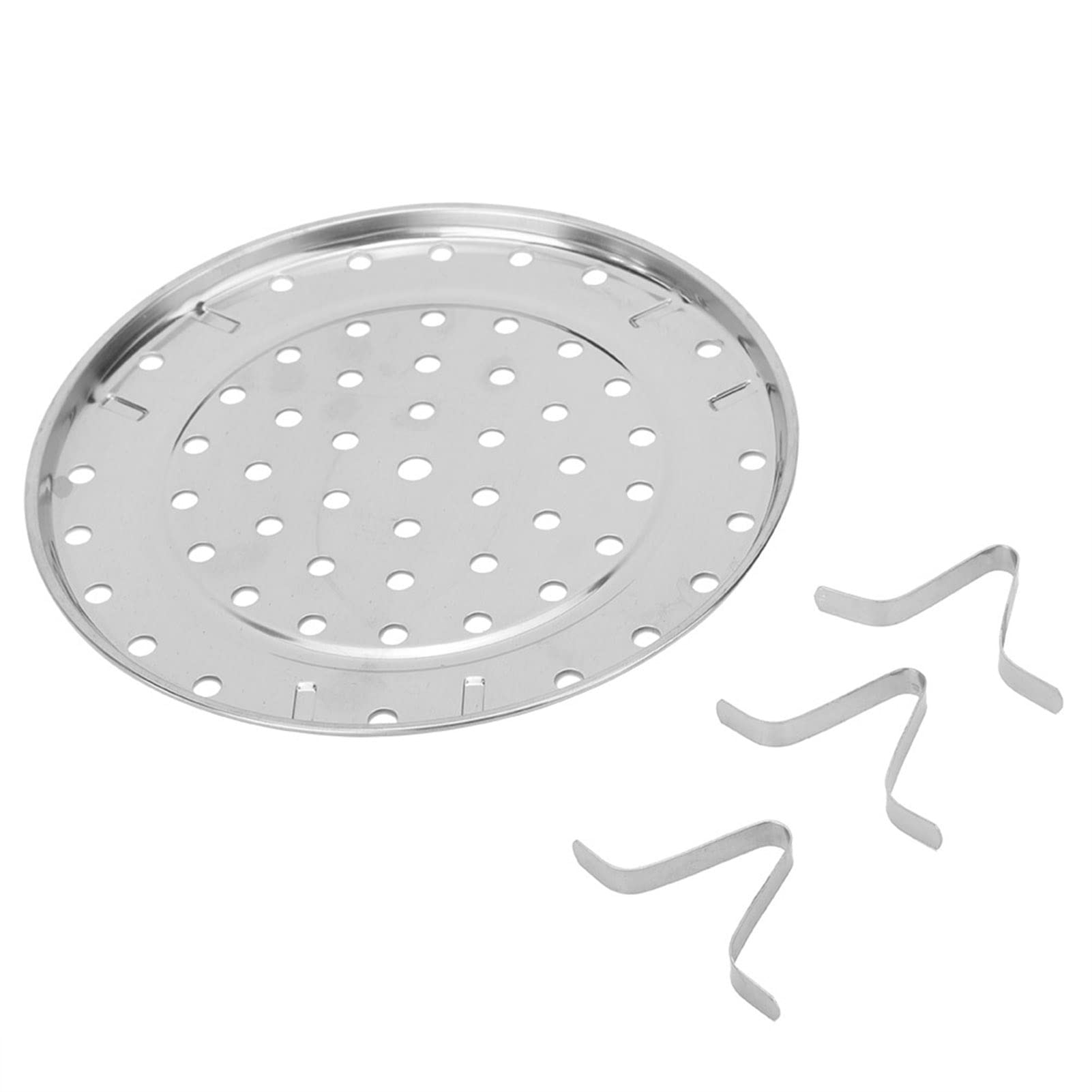 Premium Stainless Steel Steamer Rack - 24cm Round Cooking Rack with Detachable Legs for Pots, Canning, and Food Preparation | Perfect for Steaming Vegetables, Seafood, and Home Canning