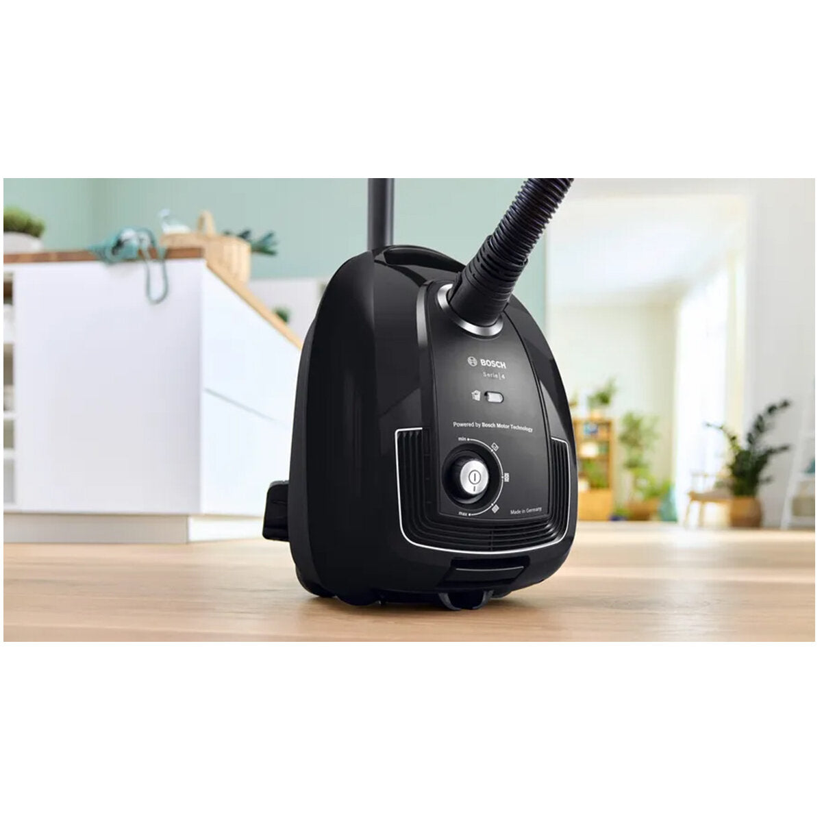 Bosch Series 4 BGL38BA3AU Bagged Vacuum Cleaner - Powerful 1200W Suction, HEPA Filtration, Quiet Operation - Ideal for Home Cleaning, Pet Hair Removal & Allergen Reduction