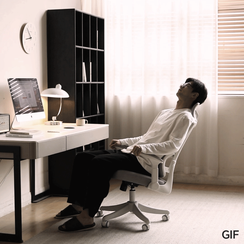 Ergonomic Office Chair with Lumbar Support - Comfortable Computer Desk Chair for Long Hours Sitting - Perfect for Home Office, Gaming, and Workspace