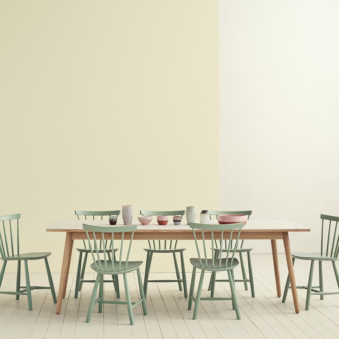 Modern C35C 5-Piece Dining Table Set for 6 - Elegant Wooden Kitchen & Dining Room Furniture for Home, Family Gatherings & Dinner Parties