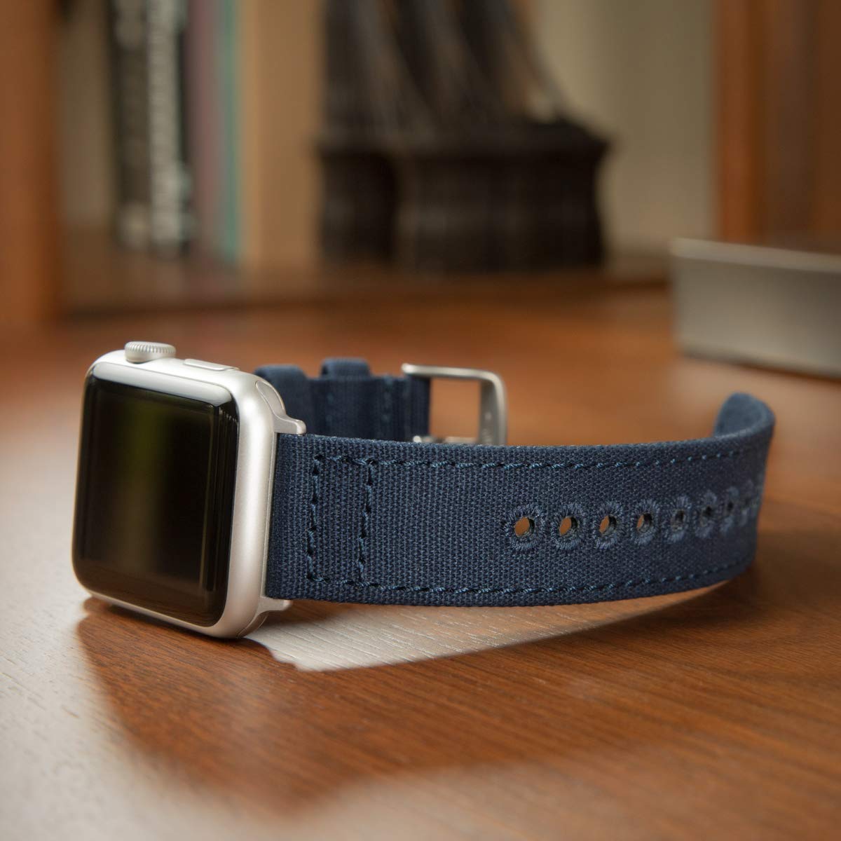 Premium Canvas Watch Straps for Apple Watch - Durable & Comfortable Replacement Bands - Perfect for Workouts, Outdoor Adventures & Everyday Wear