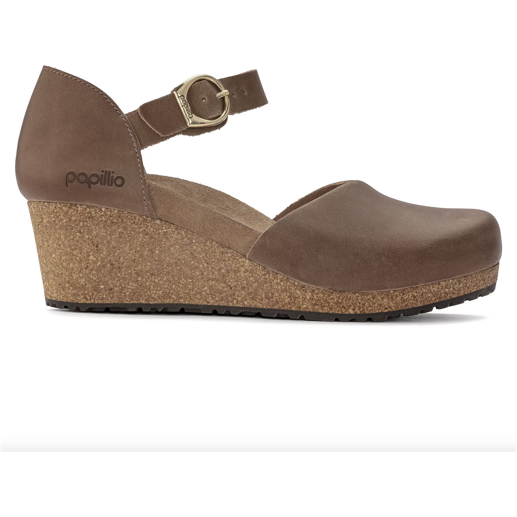 Birkenstock Mary Ring Buckle Oiled Leather Sandals for Women - Cognac Brown Comfortable Arch Support - Perfect for Casual Wear, Beach & Summer Outfits