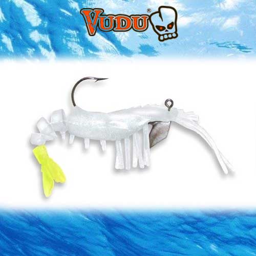 Egret Baits Jumbo Vudu Shrimp Soft Plastic Lures 4