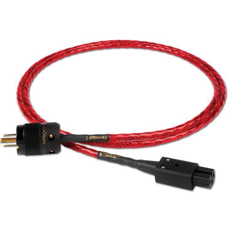 Premium Nordost Heimdall 2 Power Cord - High-Performance Audio Power Cable for Home Theater & Hi-Fi Systems - Perfect for Audiophiles & Music Enthusiasts