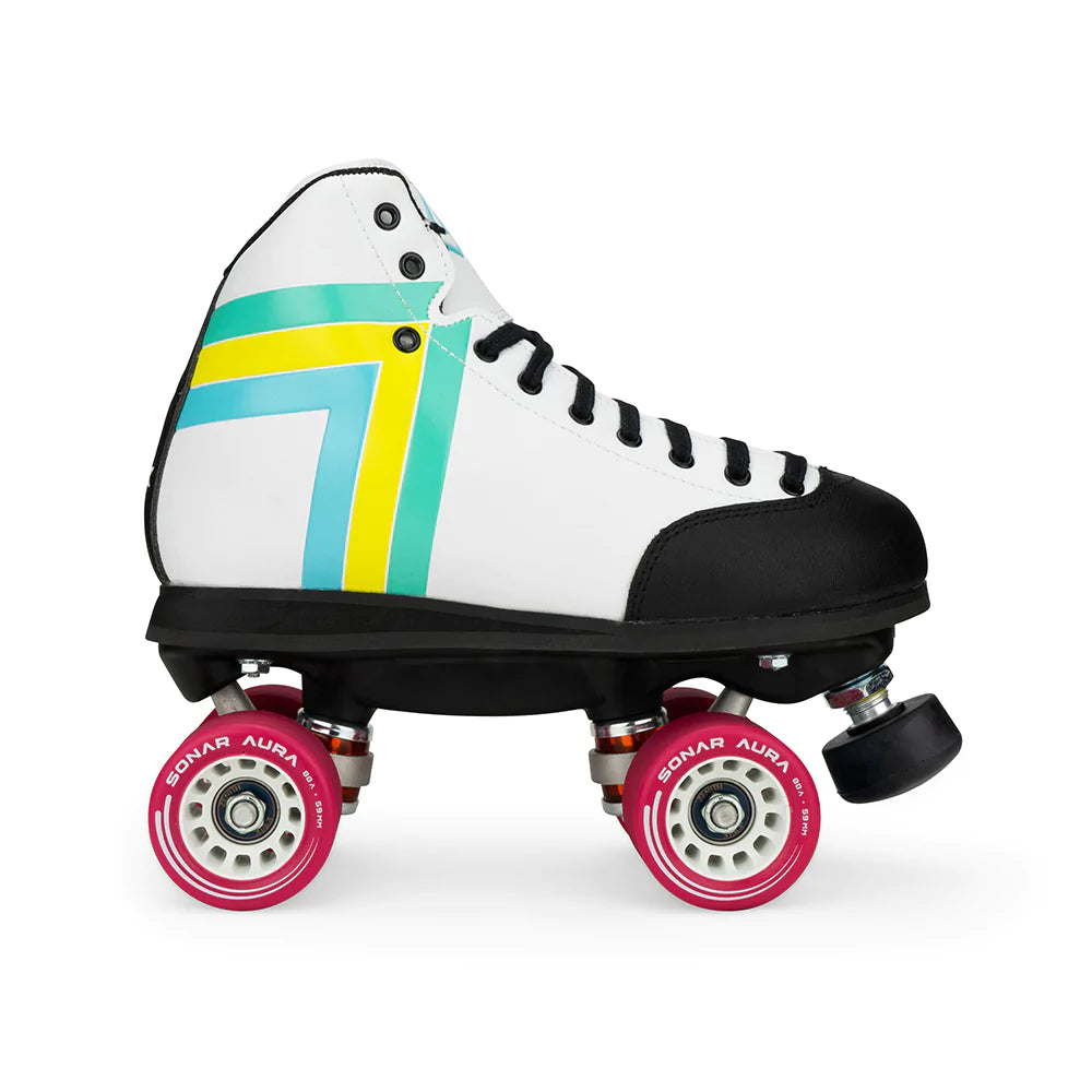 Antik Skyhawk Derby Roller Skates - Premium Quad Roller Skates for Women & Men - High-Performance Roller Derby Skates with Durable Wheels & Comfortable Boot - Perfect for Roller Derby, Rink Skating & Outdoor Use