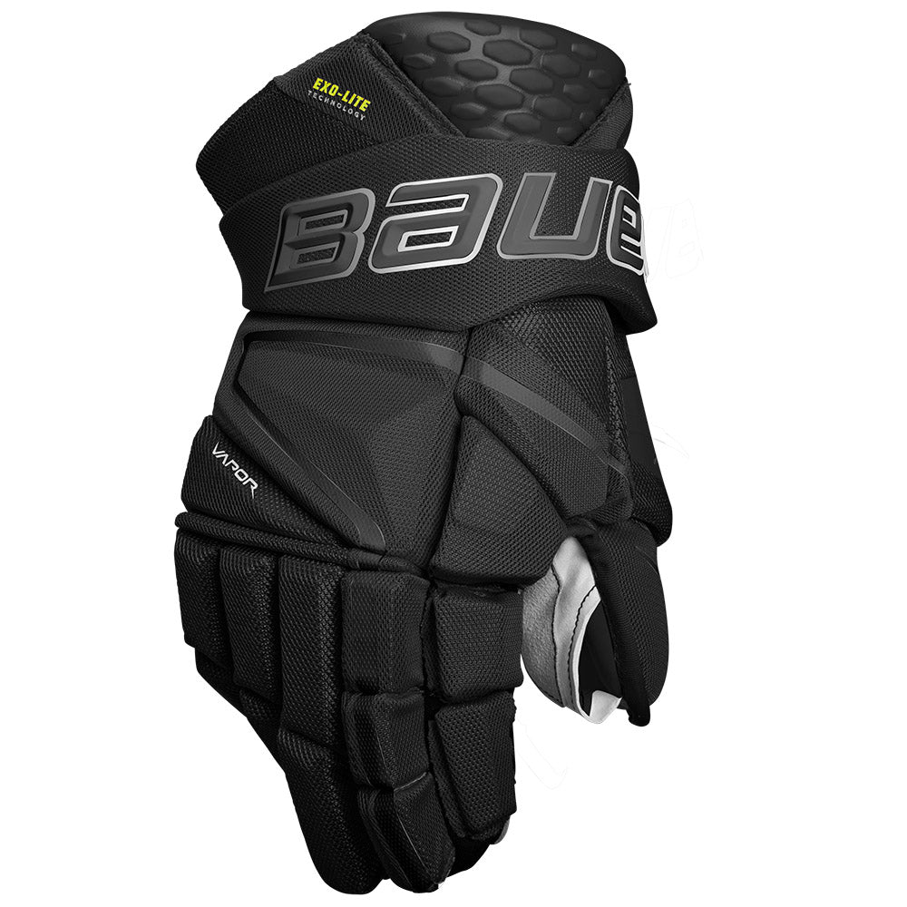 Bauer Vapor HyperLite Senior Ice Hockey Gloves - Lightweight Protective Gear for Hockey Players - Perfect for Games & Practice Sessions