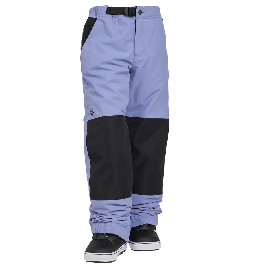 Airblaster Junior's Boss Insulated Snow Pants 2025 - Waterproof Winter Ski Pants for Kids & Teens - Perfect for Snowboarding, Skiing & Cold Weather Activities