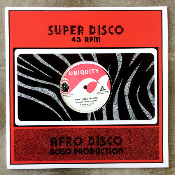 Bosq – Can't Seem To Hide Ubiquity – UR12366 | Vinyl Record for Electronic Music Lovers | Perfect for DJ Sets, Home Listening & Music Collections