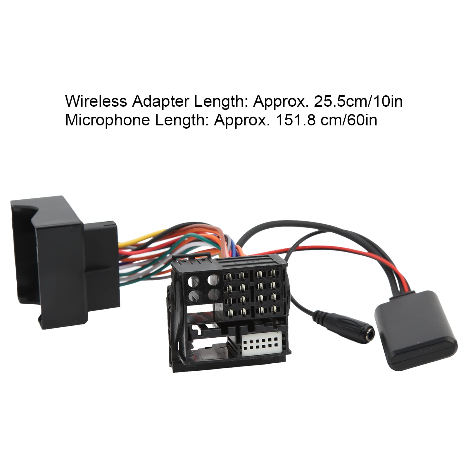 Bluetooth 5.0 Car Audio Adapter with Microphone - AUX Input Cable for BMW E46 320i 320ci 3 Series - Wireless Music Streaming & Hands-Free Calling - Perfect for Commuting, Road Trips & In-Car Entertainment