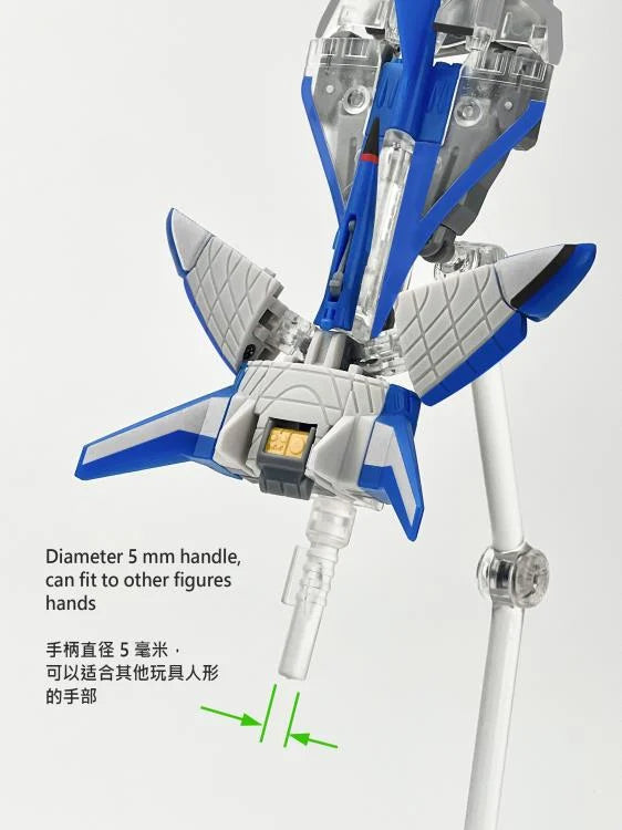 Fans Hobby Master Builder MB-26 The Saber Team Action Figure Set - Highly Articulated Collectible Robot Figures for Display & Play - Perfect for Anime Fans, Model Collectors and Gift Giving