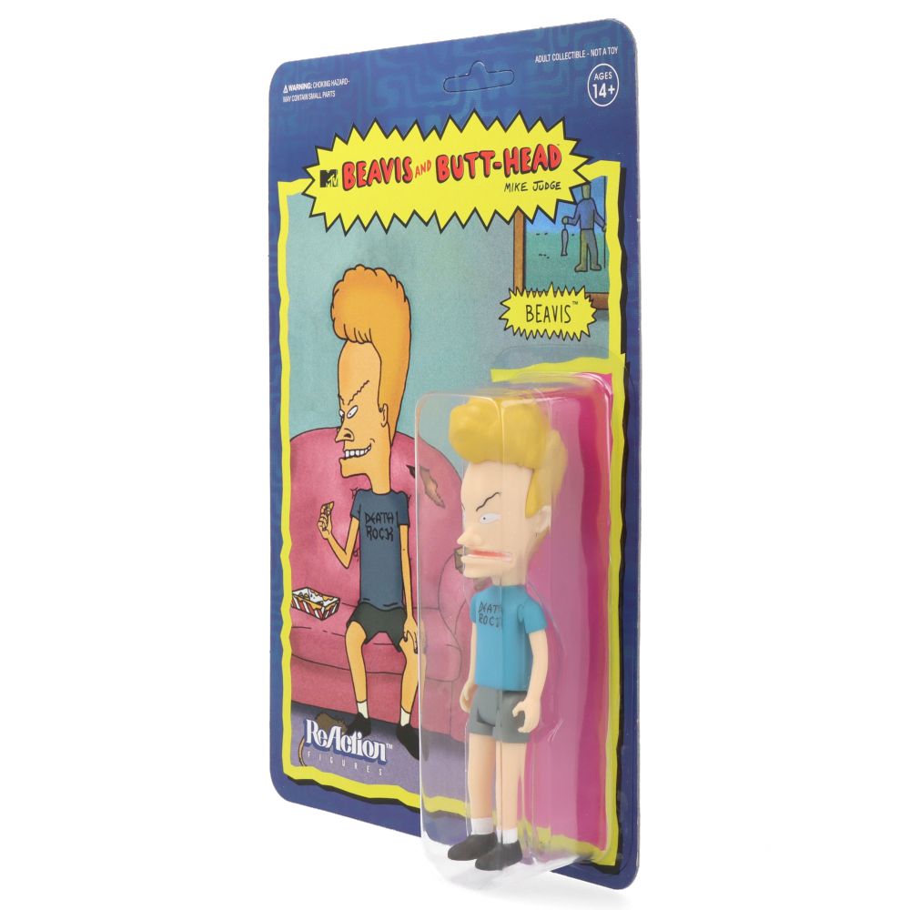 Beavis and Butt-Head ReAction Figure - Classic 90s Cartoon Collectible - Perfect for Fans, Nostalgic Decor, and Pop Culture Displays