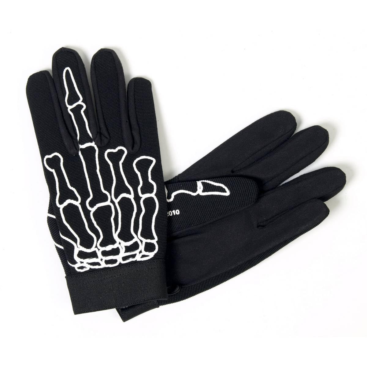 Hot Leathers Skeleton Finger Mechanic Gloves - Durable Work Gloves for Motorcycle Riding, Construction & DIY Projects - Breathable & Protective Handwear for Men & Women