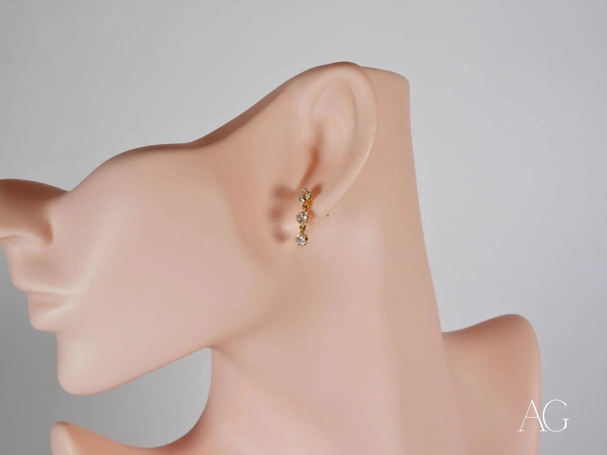 Stars Drop Earrings - Elegant Lightweight Dangle Earrings for Women | Perfect for Evening Parties, Weddings & Special Occasions