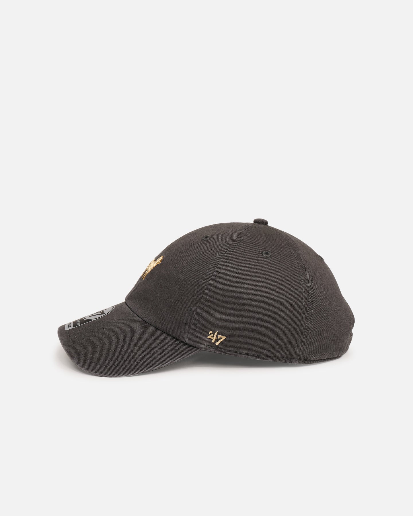 47 Brand Golden Retriever Dog Collection Adjustable Strapback Hat - Charcoal Gray Baseball Cap for Dog Lovers - Perfect for Casual Wear, Outdoor Activities & Pet Owner Fashion