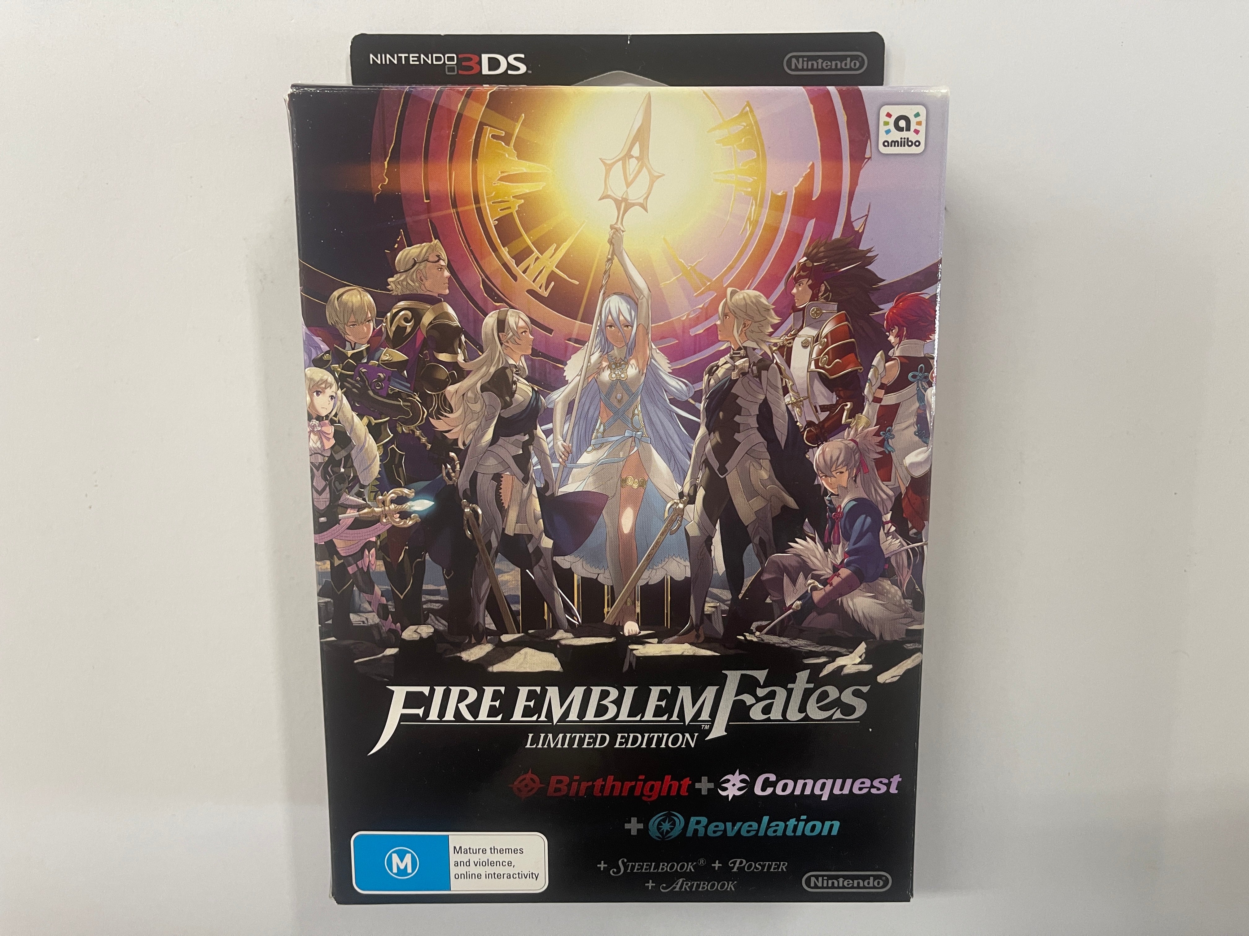 Fire Emblem Fates Limited Edition Box Set - Complete Collectors Bundle (Missing Game) | Nintendo 3DS Exclusive | Perfect for Gamers & Collectors | Gift for Anime & RPG Fans