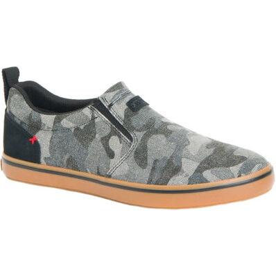 Men's Canvas Sharkbyte Deck Shoe - Camouflage Style Boat Shoes for Men | Perfect for Sailing, Boating & Casual Wear