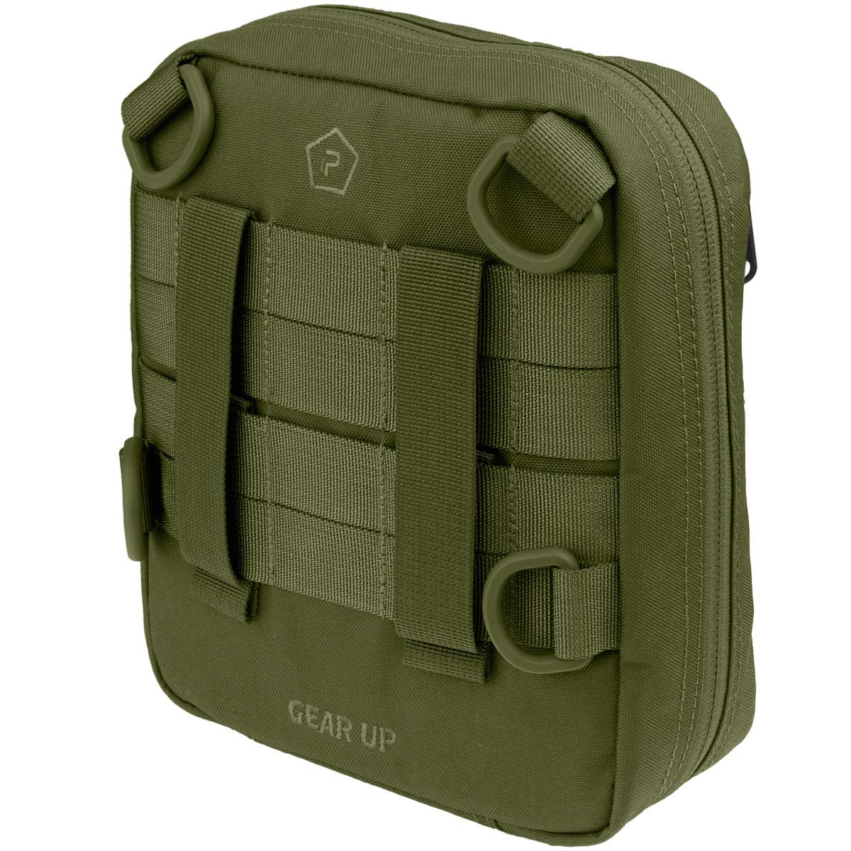 Pentagon EDC 2.0 Tactical Pouch - Olive Green Military Utility Bag for Outdoor Camping, Hiking & Everyday Carry Essentials