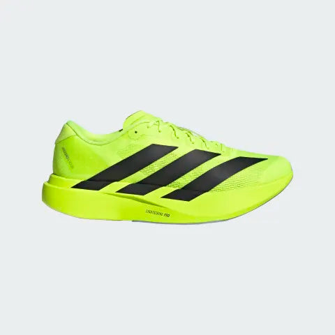 Adizero Evo SL Men's Running Shoes - Lightweight Performance Sneakers for Marathon & Training (Lucid Lemon/Black/Silver) | Perfect for Road Running, Gym Workouts & Athletic Training