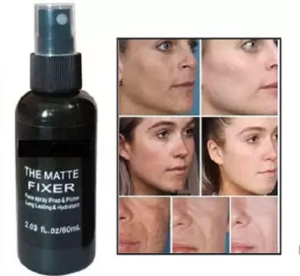 Oil-Free Matte Finish Makeup Setting Spray - Long-Lasting & Shine Control for Professional Makeup | Perfect for Oily Skin & All-Day Wear