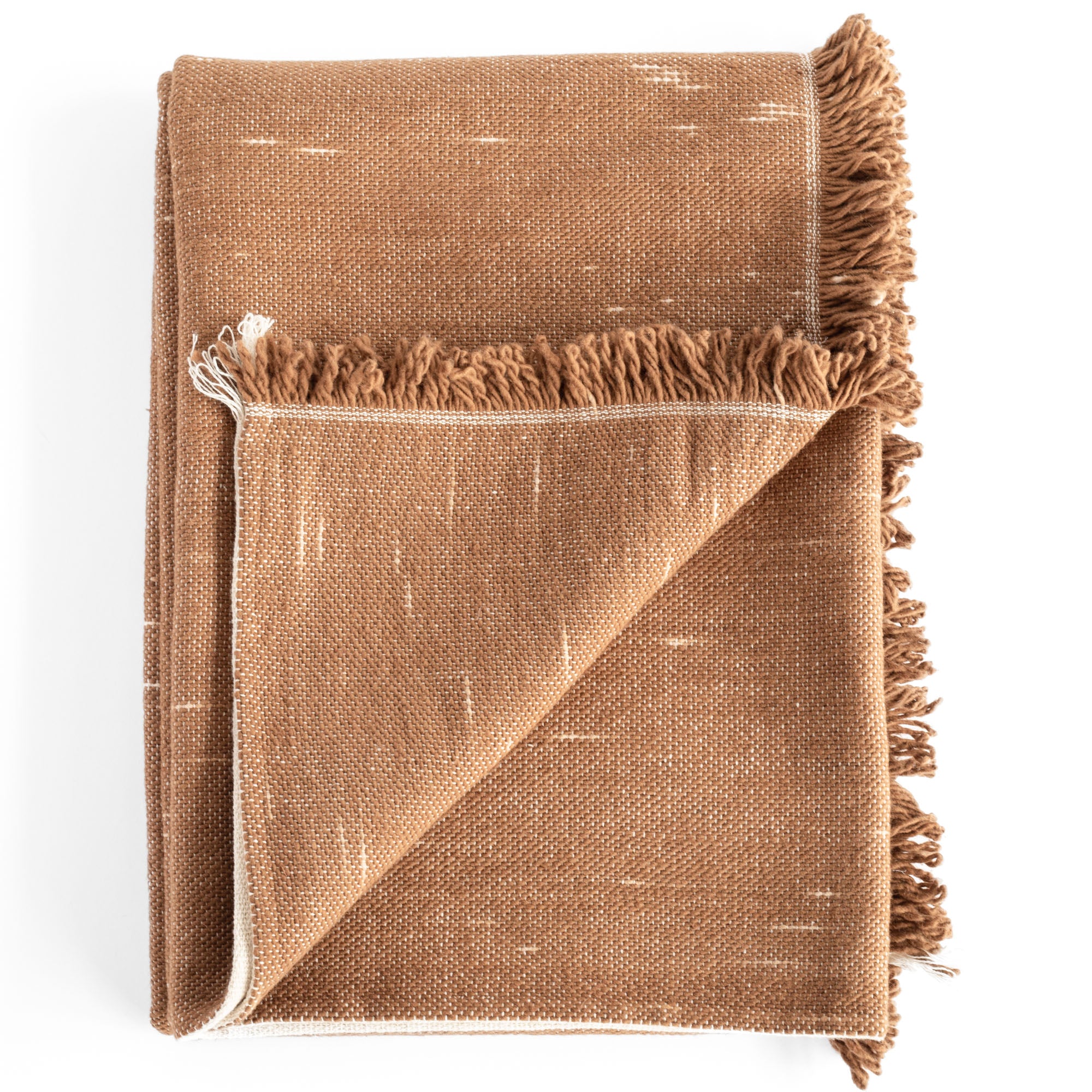 Rafael Soft & Cozy Throw Blanket - Cork Pattern - Perfect for Sofa, Bed & Home Decor - Machine Washable