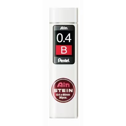 Pentel Ain STEIN Black Pencil Lead Refills - 0.5mm HB Graphite for Smooth Writing & Drawing - Perfect for School, Office & Sketching Artists