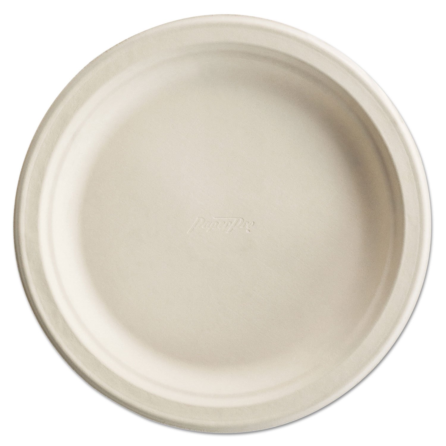 Huhtamaki HUH25774 White 6-Inch Round Paper Plates, 125-Pack | Disposable Dinner Plates for Parties, Picnics & Catering Events
