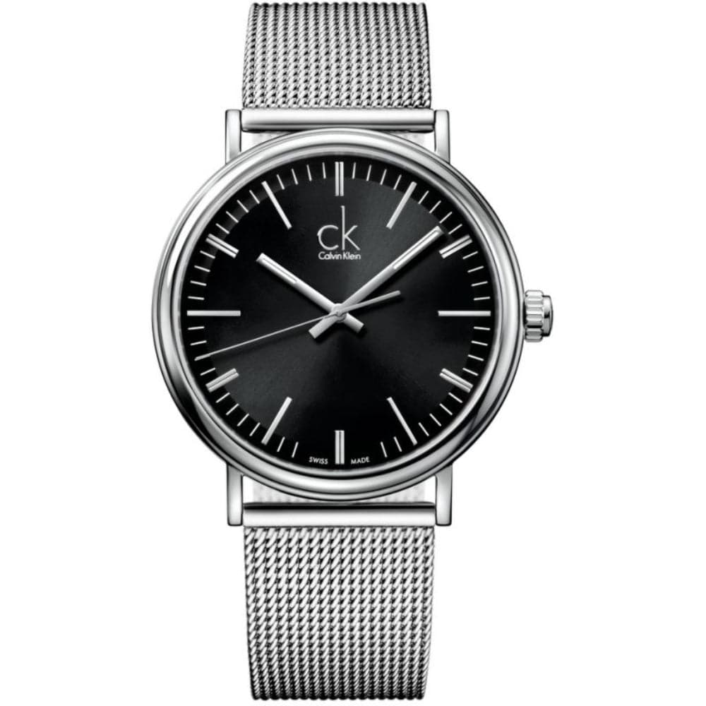 Calvin Klein Surround K3W21121 Men's Watch - Stylish & Durable Analog Watch for Business, Casual & Everyday Wear