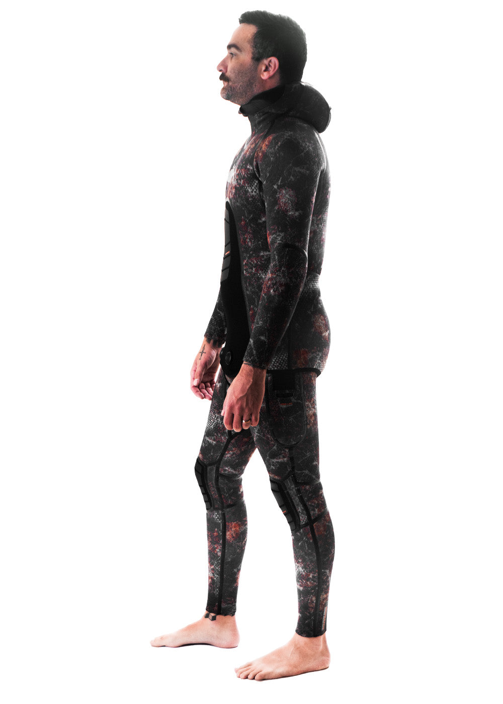 Adreno Men's 5.0mm 2-Piece Neoprene Wetsuit for Scuba Diving, Surfing & Cold Water Swimming | Premium Lined Thermal Protection