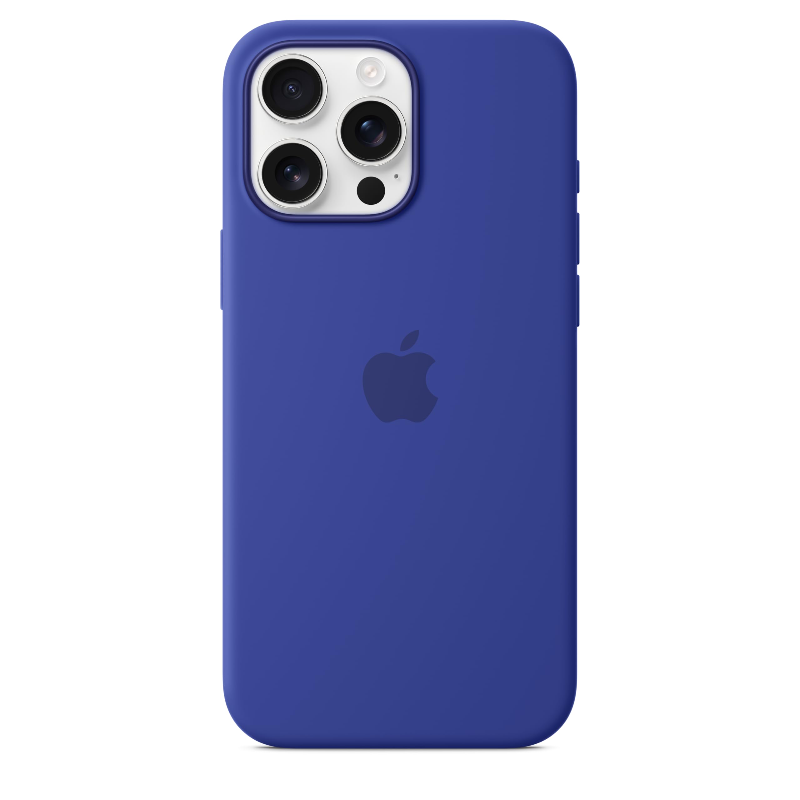 Apple iPhone 16 Pro Max Silicone Case with MagSafe - Ultra Marine Blue | Protective Cover for Wireless Charging | Perfect for Work, Travel & Everyday Use