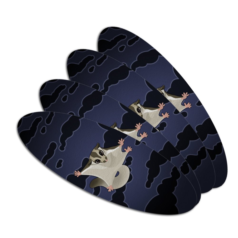 Premium Double-Sided Oval Nail File Emery Board Set - 4 Pack for Natural Nails, Gel & Acrylics - Perfect for Home Manicures, Travel & Professional Salon Use