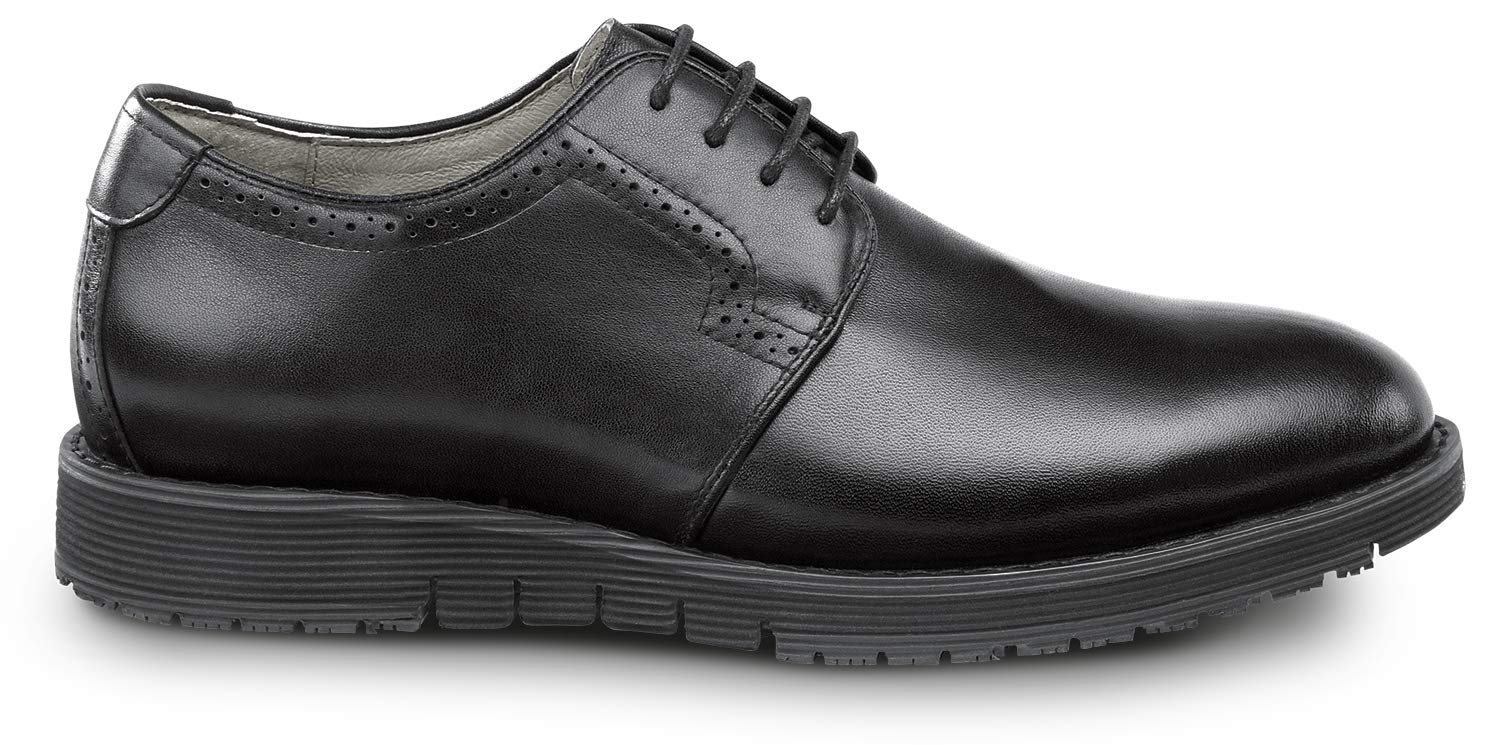 SR Max Beaufort Men's Slip-Resistant Soft Toe Dress Work Shoes - Comfortable & Durable for Office, Business Casual & Professional Work Environments