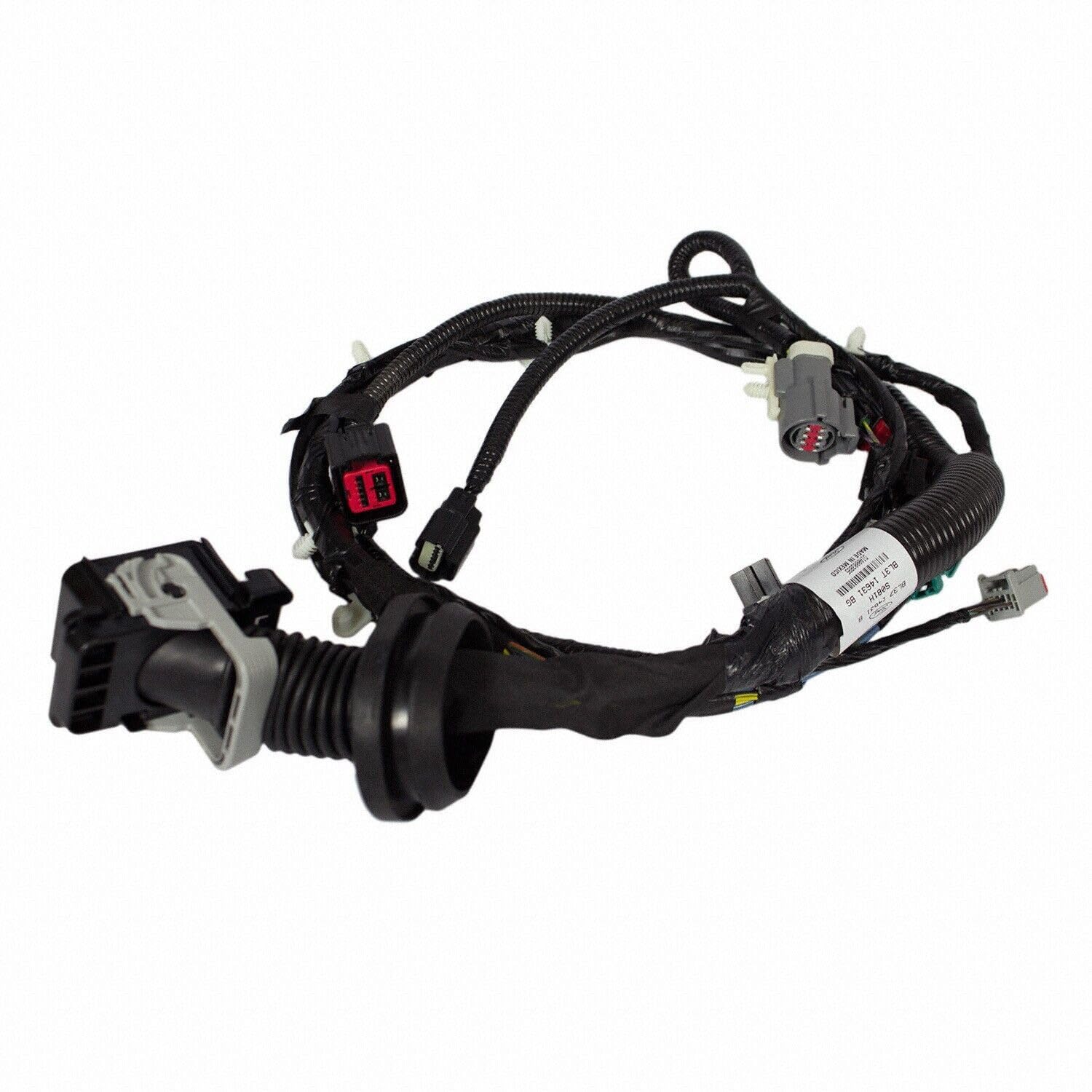 2011-2014 Ford F-150 Driver Side Front Door Wiring Harness - BL3Z-14631-B (Non-Memory) | Replacement Electrical Connector for Truck Door Power Windows & Locks | Perfect for DIY Repairs & Auto Maintenance