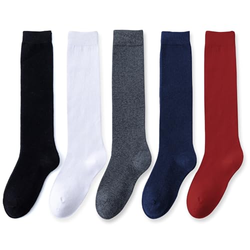 Black White Charcoal Navy Burgundy 5 Pack