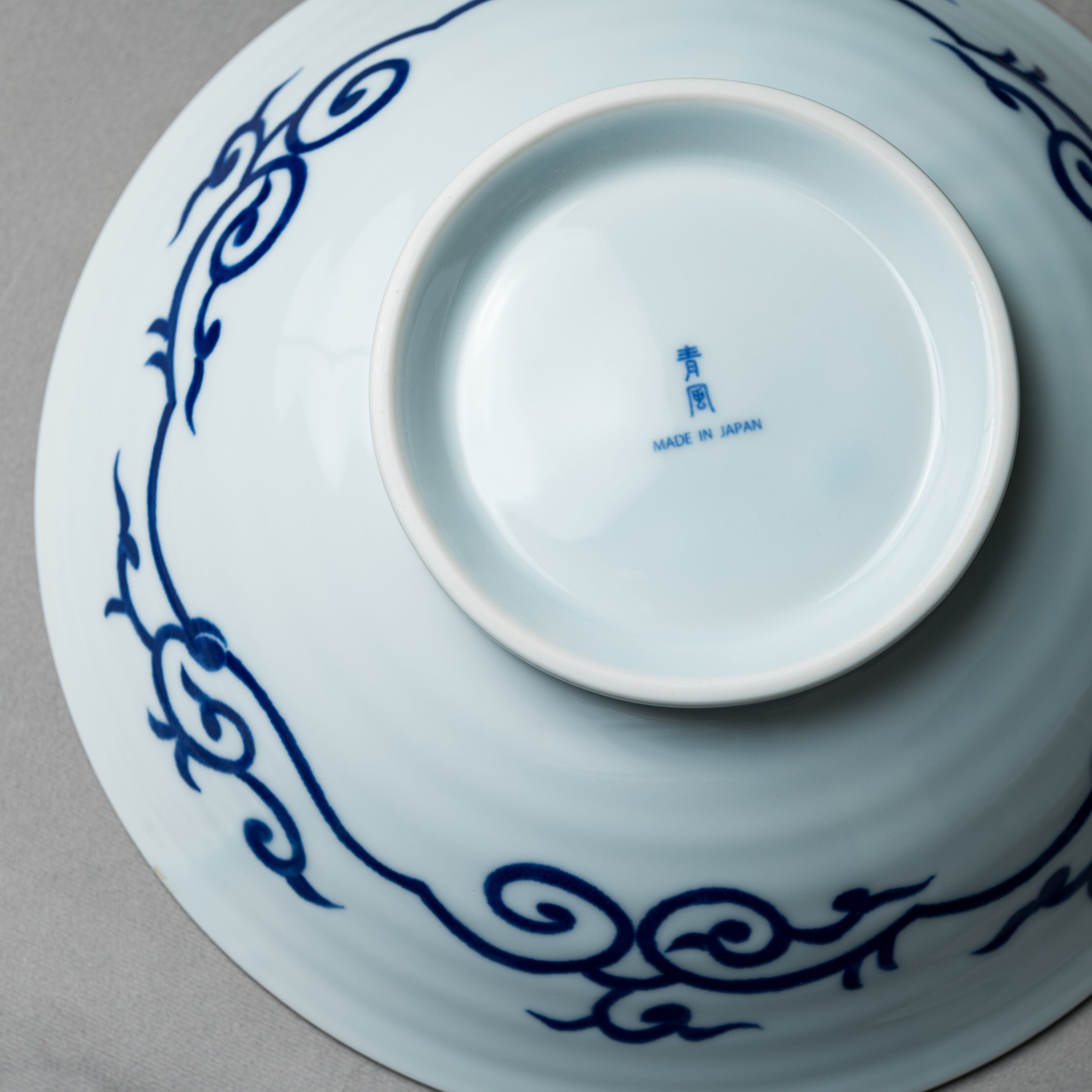 Koimari Large Bowl 25cm - Traditional Japanese Arita Ware for Serving, Decor & Gift | Perfect for Sushi, Salad & Home Decor