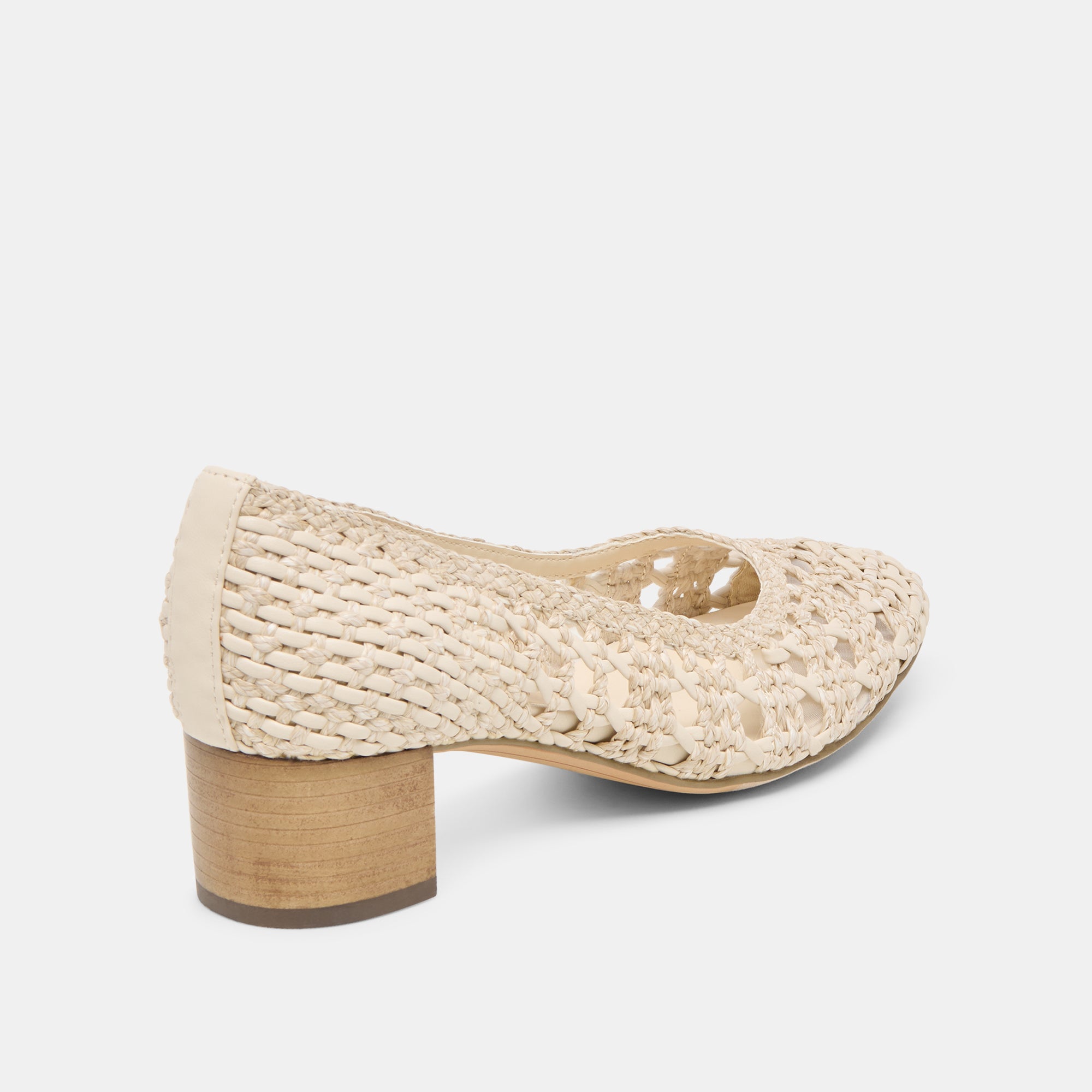 LULA HEELS IVORY MULTI-WOVEN RAFFIA SANDALS - Elegant Summer Wedges for Women | Perfect for Beach, Weddings & Casual Outings