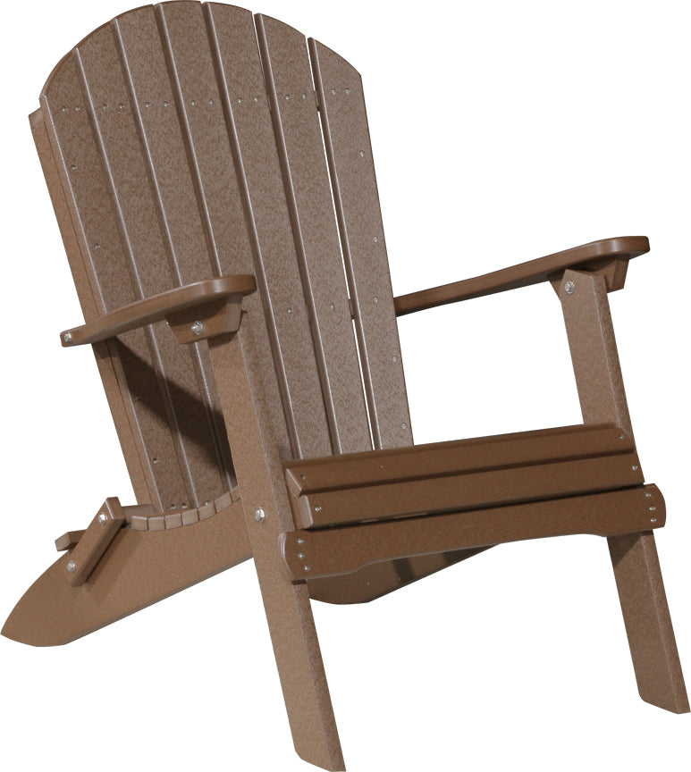 Premium Folding Adirondack Chair - Outdoor Patio Furniture, Lightweight & Weather-Resistant for Backyard, Garden, Poolside Relaxation